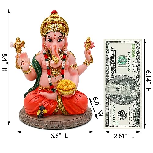 Estatua Hindu de Ganesha 8.4" Decoración para Hogar miniatura 5