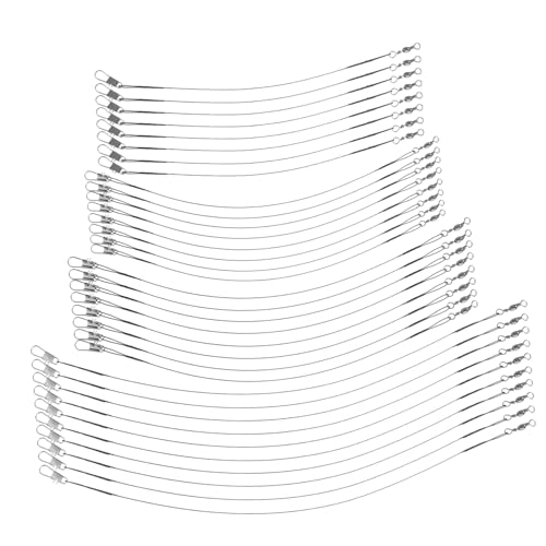 GOOHOCHY Sturdy Fishing Lines Metal Fishing Strings for Spinners Crankbaits Leaders