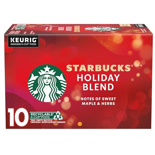 Starbucks Holiday Blend K-Cup Pods 10-Count