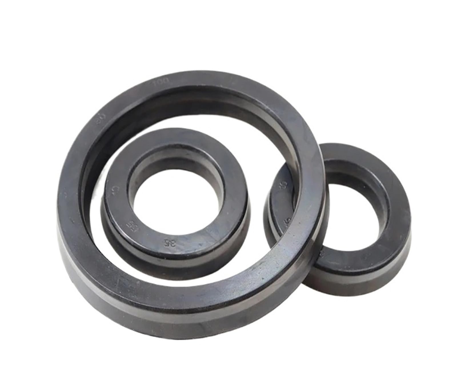 Uszczelnienie hydrauliczne wału promieniowego typu Y ID 6-500 mm, trzpień tłoka wału z gumy fluorowej, pojedyncza warga uszczelnienia(8x16x4(5 sztuk))
