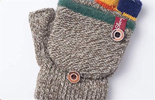 Kids Winter Gloves Children Warm Gloves Baby Boy Knitted Mittens #TOP1