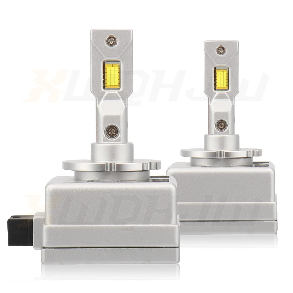D1S D1R LED Headlight Bulbs for GMC Acadia 2007 2008 2009 2010 2011 2012, 6000K Cold White Extremly 