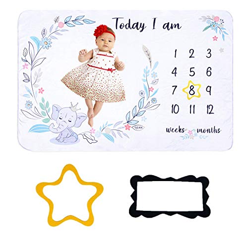 SNOWIE SOFT® Milestone Blanket and Props for 012 Month Petite Baby