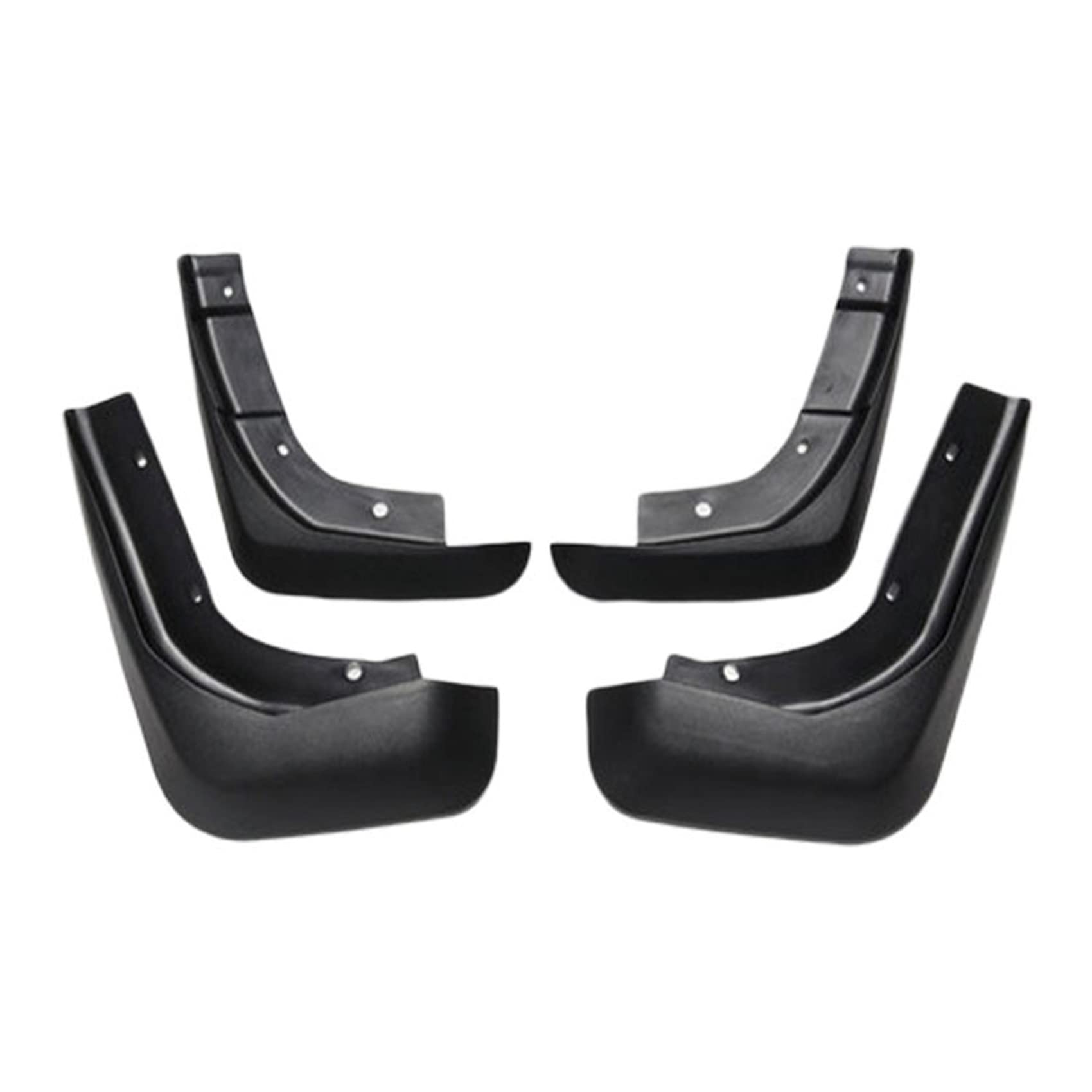 4 Pezzi Set Parafango Auto Paraspruzzi Compatibile per Volvo V60 2012-2019 Accessori Anteriore Posteriore Sinistro Destro Parafanghi Kit Protezione Con Viti Di Fissaggio