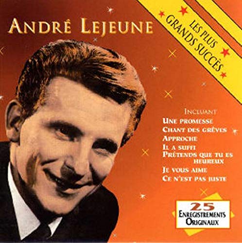 Les Plus Grands Succes [Audio CD] Lejeune, Andre