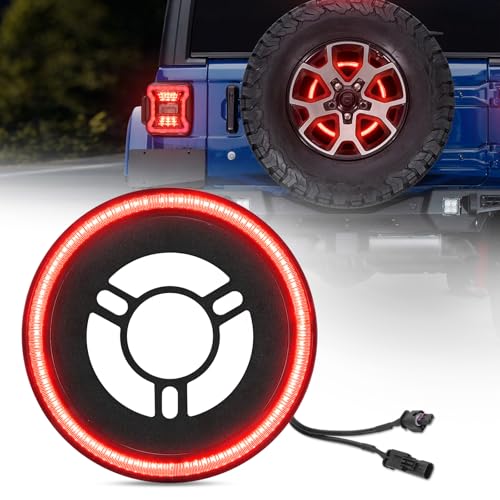 SUPAREE Spare Tire Brake Light Fit for 2018-2025 Jeep Wrangler ...