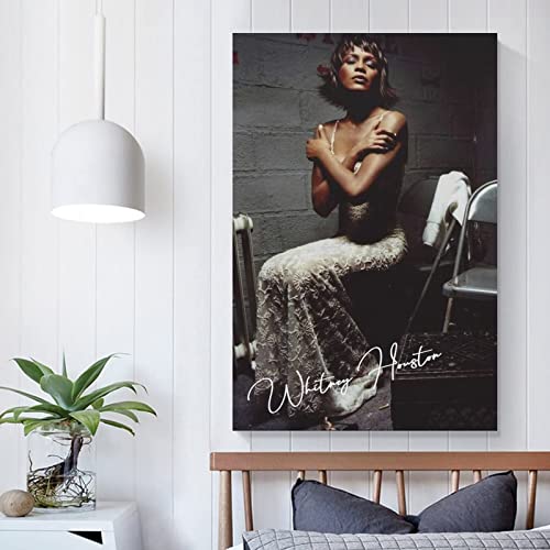 Tableau Whitney Houston impression sur toile haut de gamme - 4