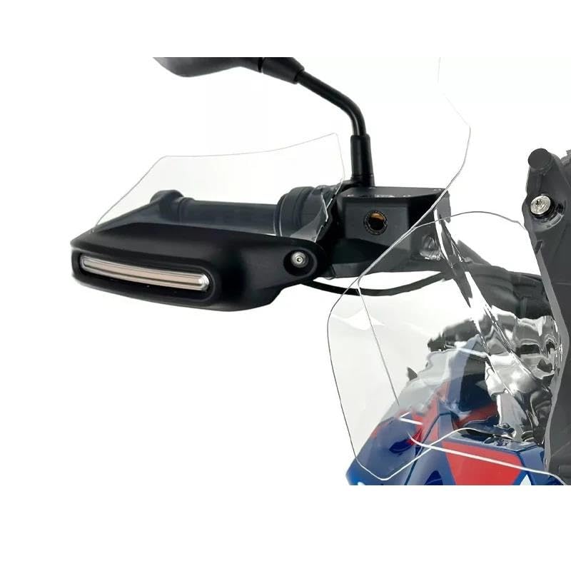 Protège-Mains Guidon Moto BMW R1300GS - Pare-Brise Protection Noire - 2023 2024