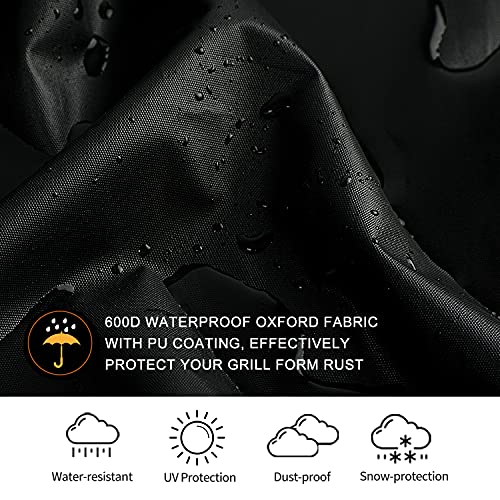 Supjoyes Grill Cover For Masterbuilt 560/800 Gravity Series Digital Charcoal Grill And Smoker, Heavy Duty Waterproof Grill Cover For Mb20080220 Gravity Series #TOP3