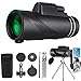 Produktbild Monokular Starscope Teleskop, 40X60 High Power HD Monokular Fernrohr Erwachsene Mit Smartphone Halter & Stativ Wasserdichtes Monocular Mit Für Vogelbeobachtung Camping Wandern Konzert Ballspiel