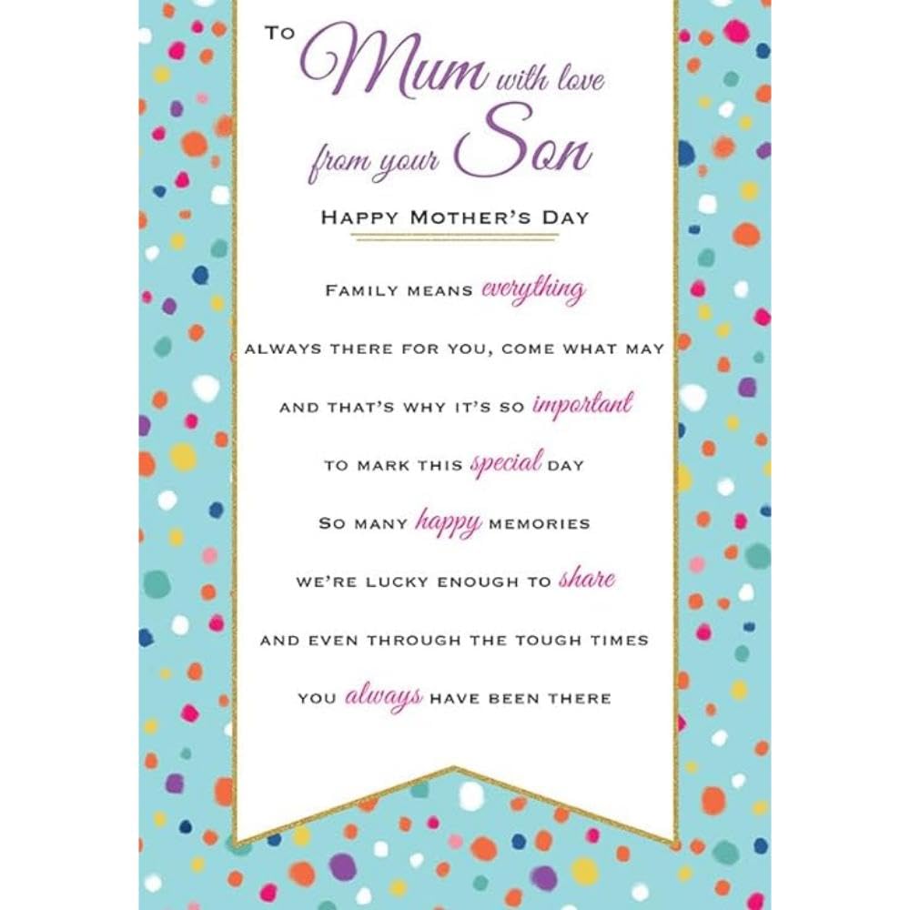 Boy Mom Card | Happy Mother's Day Card | Mom's Boy Card | Son Love | Mom You Are Amazing | Thank - View #5