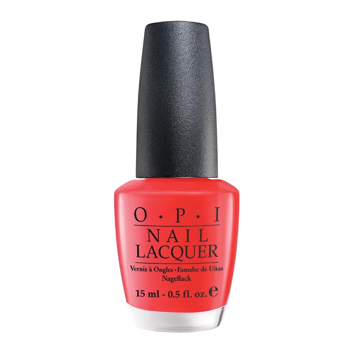 OPI Nail Lacquer Rot- und Orangetöne – Nagellack schnelltrocknend, splitterfest und ergiebig – bis zu 7 Tage Halt – mit extra breitem ProWide Pinsel