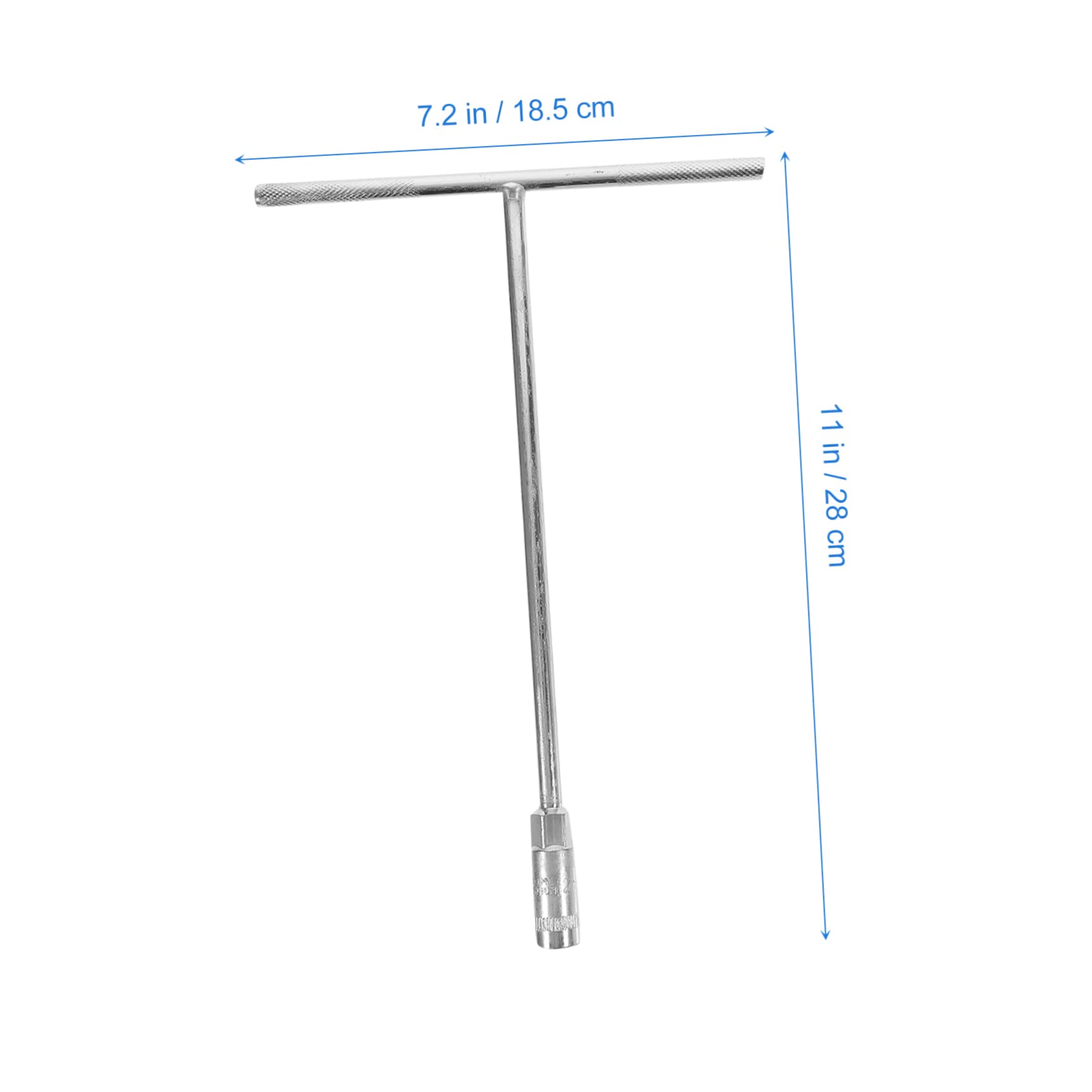 DOITOOL Juego de 7 Llaves de Tubo Tamaño 8mm a 19mm Manija en T de Acero Cromo-vanadio Resistente al Desgaste Uso Profesional y Diario