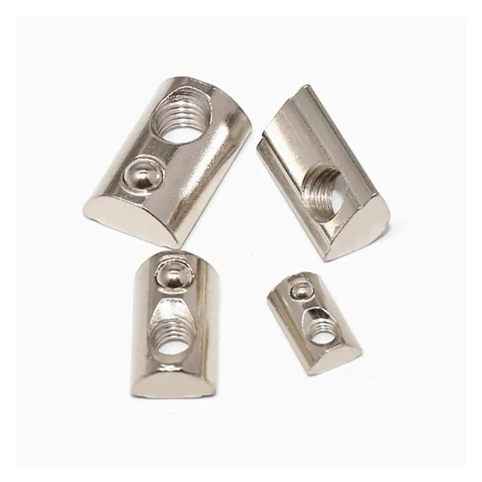 T-Nut-Muttern Roll-In Feder T-Mutter M3-M8 for 2020-4545 Aluminium Profile Pack(20-M3-100PCS)