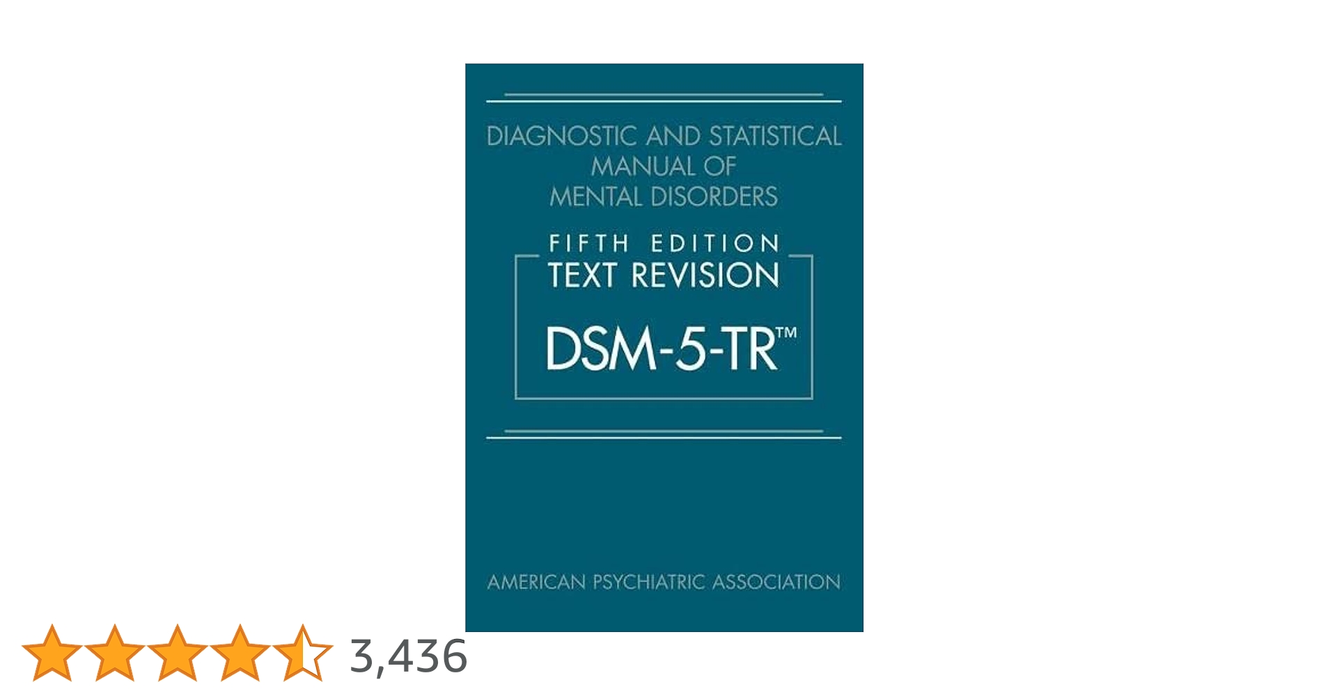 Amazon | Diagnostic and Statistical Manual of Mental