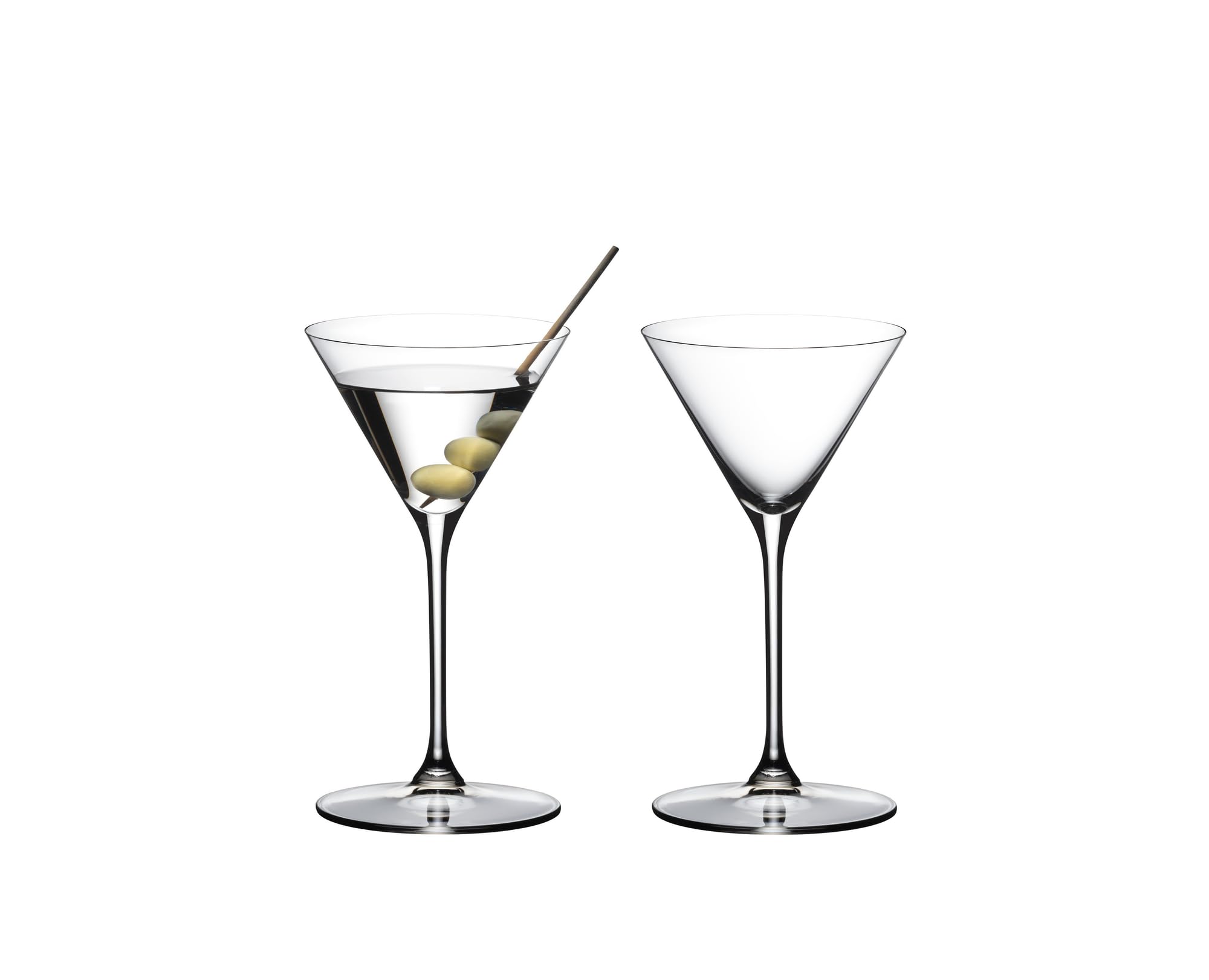 RIEDEL Grape Martini/cocktail glass, confezione da 2 pezzi, cristallo trasparente, made in macchina