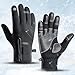 Whoasyst Winter Ski Gloves with Touchscreens All Weathers Thermals Windproof Design for Outdoor Sports Snowboarding Winter Ski Gloves