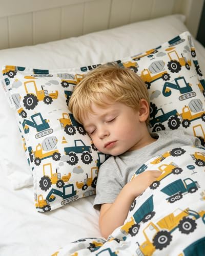 Image of ALVABABY Toddler Pillowcases Cotton Kids Pillow Cover Fit 13 inchx 18 inch or 12 inchx16 inch