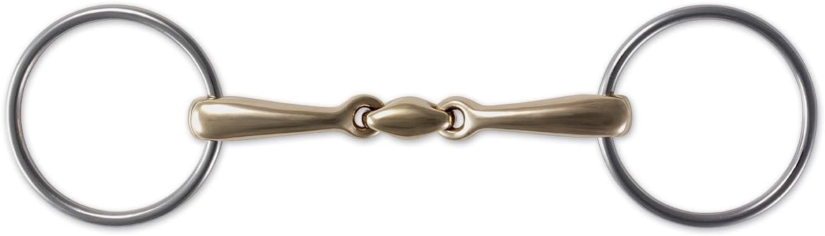 Stubben STEELtec Loose Ring Snaffle Bit 16mm 5