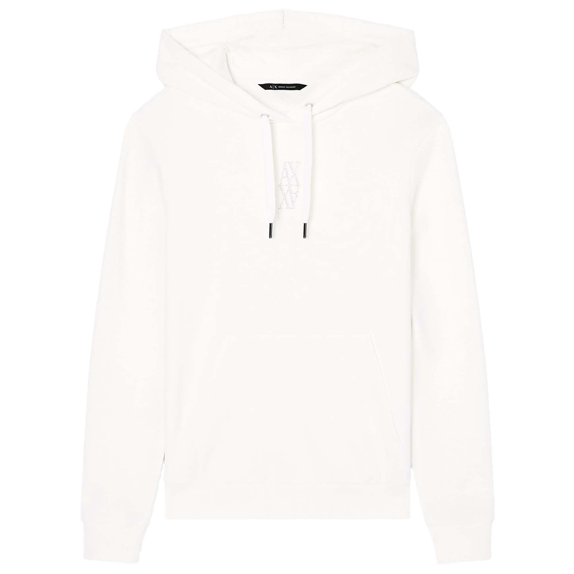 Armani Exchange Cuffed Sleeve Front Tone On Tone Logo Sudadera Mujer (Pack de 1)
