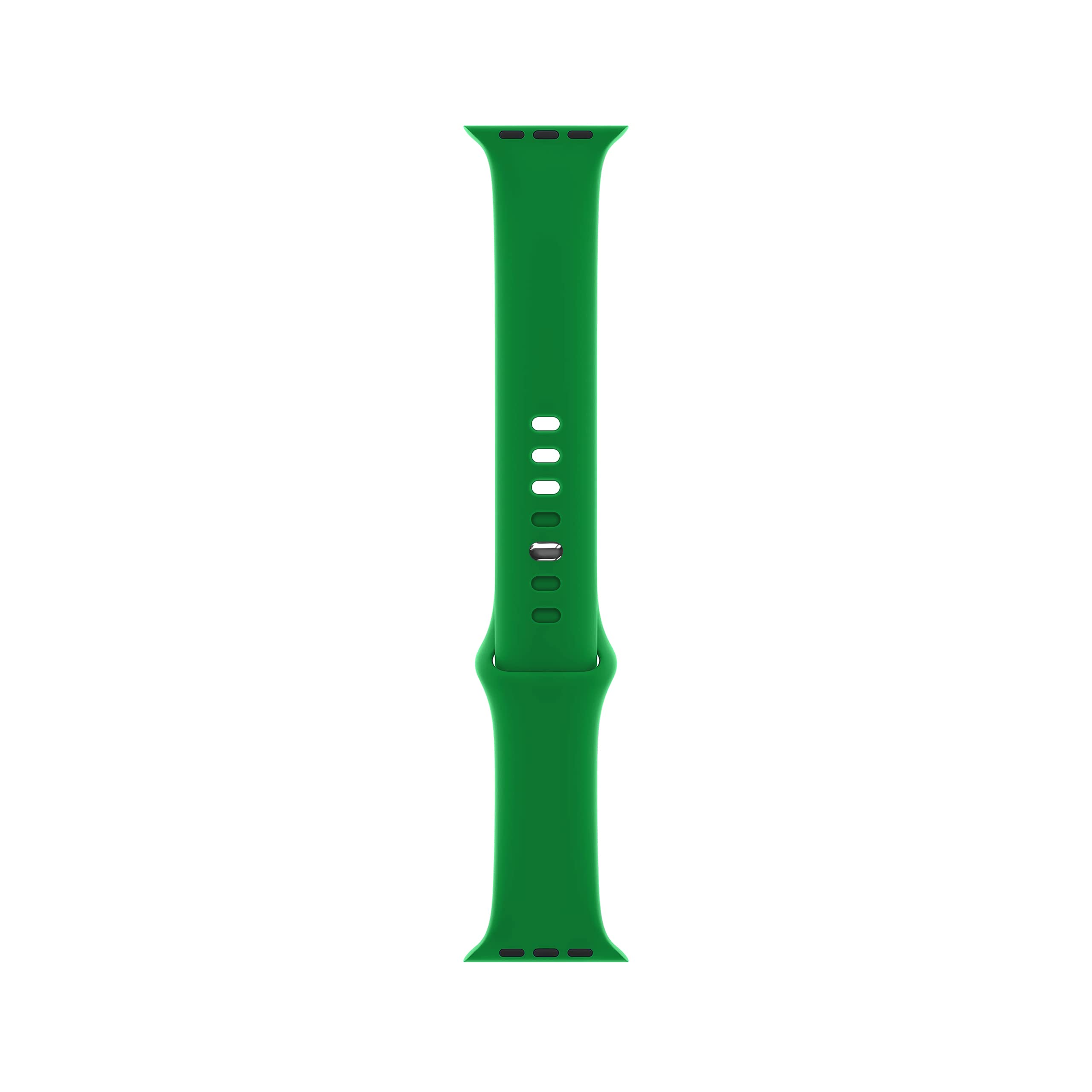 DONEGANI SB Cinturino per Apple Watch Ultra 2 49mm, Serie 10 46mm, 9 8 7 45mm 41mm, SE 6 5 4 44mm 40mm, 3 2 1 42mm 38mm Band Bracciale Sport Silicone, Verde Natale
