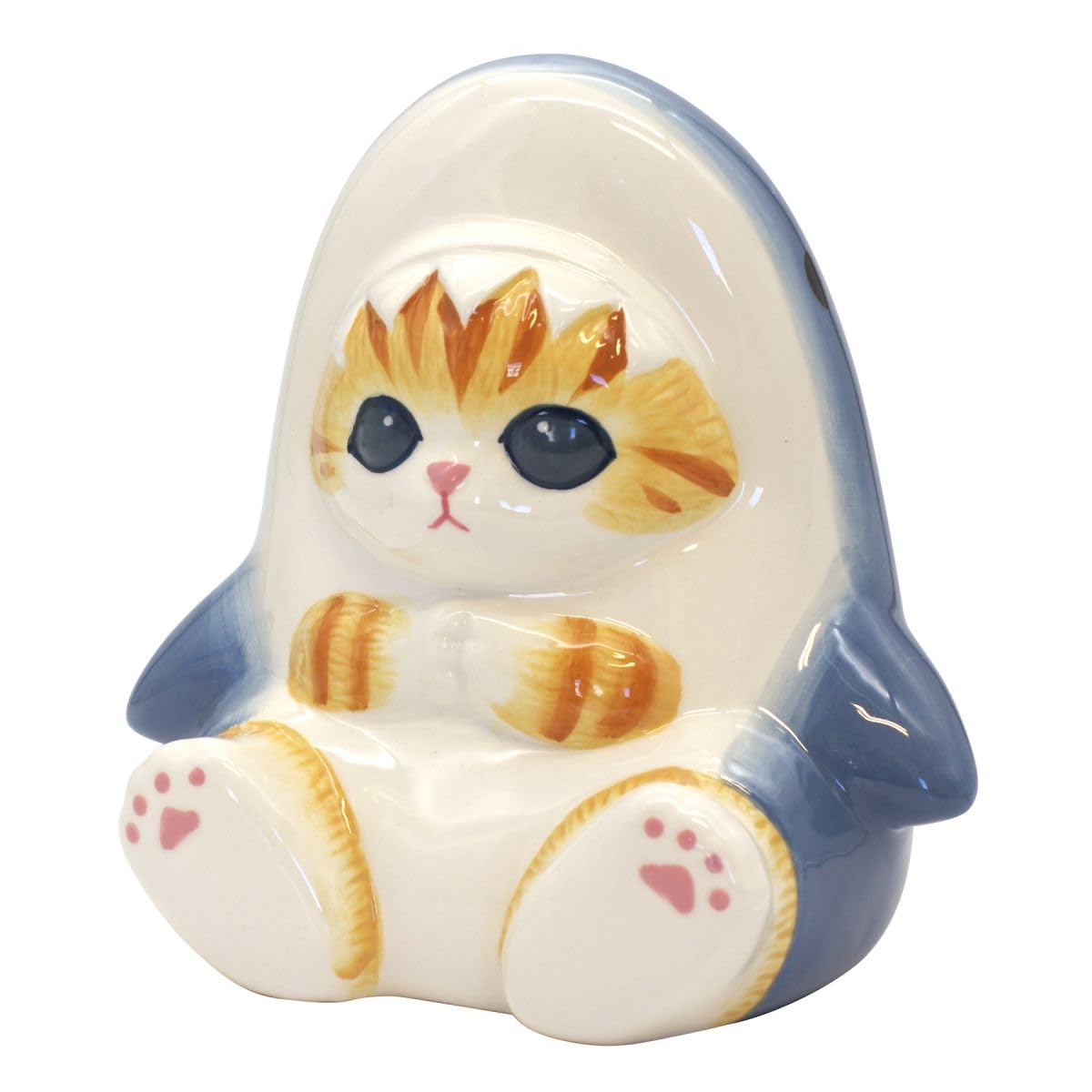 Amazon.co.jp: mofusand 陶器貯金箱 サメにゃん : おもちゃ