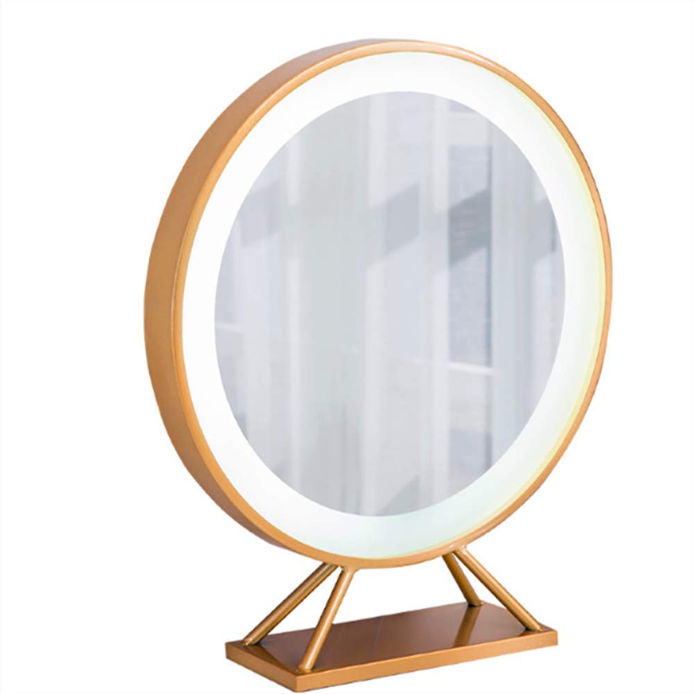 Amazon.co.jp: メイクアップミラー、調光可能な卓上化粧鏡