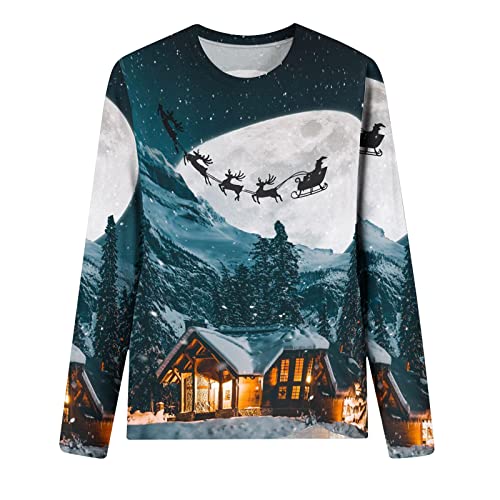 Camisetas femininas para festivais outono verão gola redonda ajuste relaxado camisetas longas femini