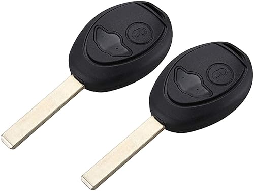 2 unids clave FOB Shell remoto caso reemplazo para 2002-2005 Mini Cooper R50 R53 sin chip