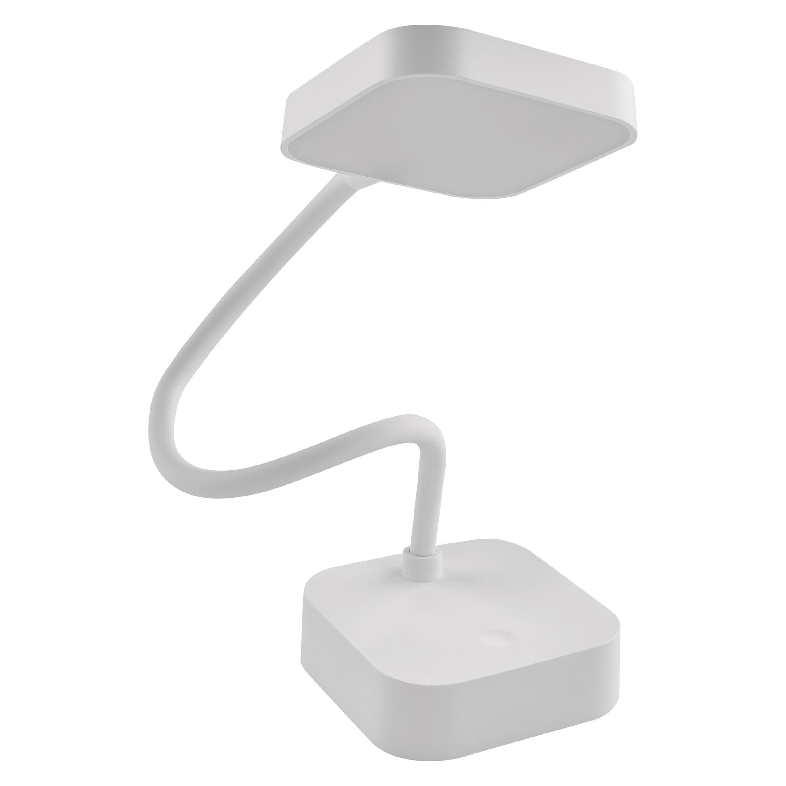 EMOS Lampada da scrivania a batteria EMILY, lampada da tavolo a LED ricaricabile via USB, durata 96 ore, potenza 2 W, luminosità 100 lm, senza fili, flessibile, regolazione continua, cavo di ricarica