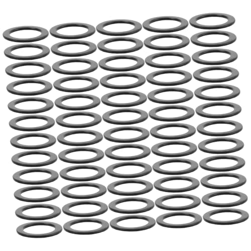 SUPVOX Skate Hardware 100 Pcs Skateboard Spacers Metal Flat Washers for Speed Bearings Easy Install for All Types of Skateboards