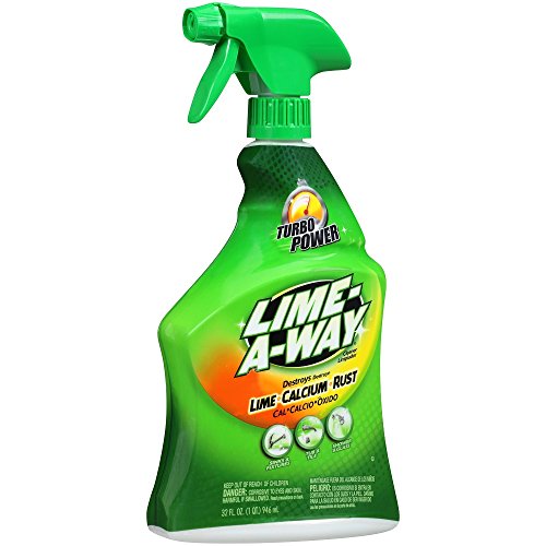 Lime-A-Way Bathroom Cleaner, 32 fl oz Bottle, Removes Lime Calcium Rust (2)