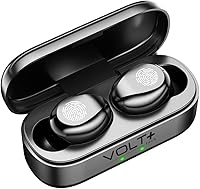 Vista 9 de Wireless V5.3 Bluetooth Earbuds Compatible with Xiaomi M2007J20CT Updated Micro Thin Case Quad Mic 8D Bass IPX7 Waterproof/Sweatproof