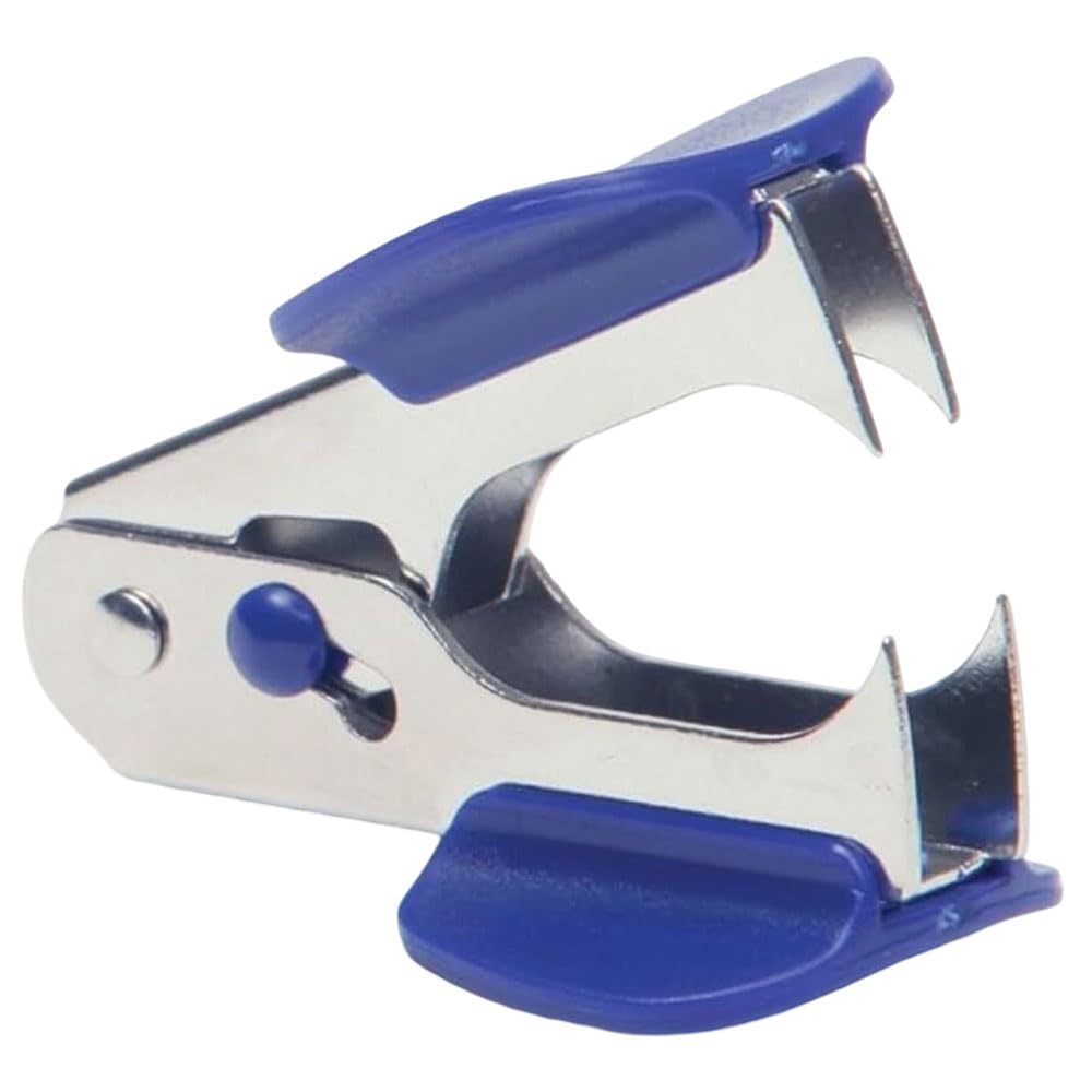 ZINNIAUK Staple Remover Tool with Soft Grip Handle, Heavy Duty Metal Staple Puller for Office School Home Use, Ergonomic Handheld Staple Extractor for Paper Documents Files Reports and Notice Boards