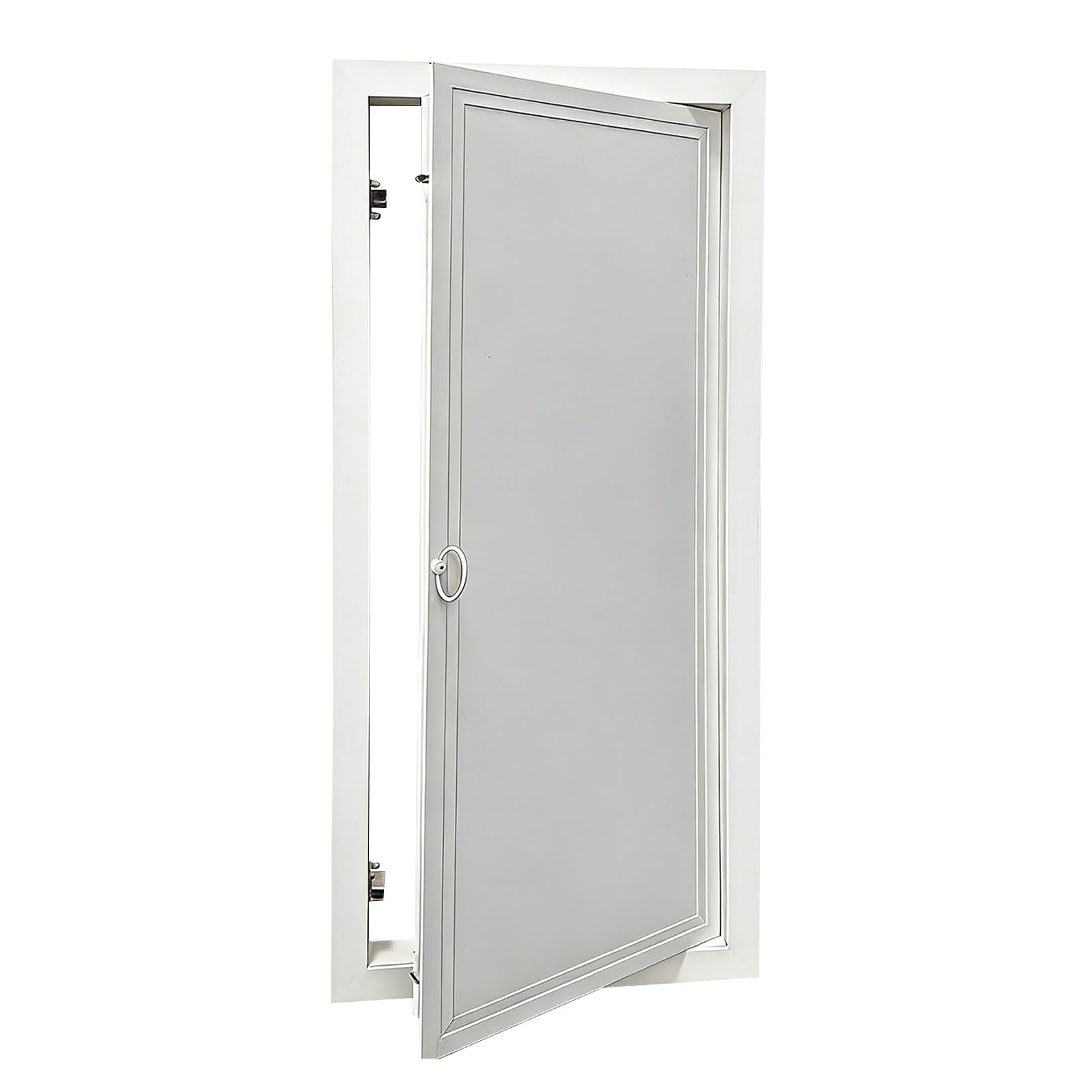 Lonmrrton One Color Metal Drywall Access Panel - Recessed Fire Rated Attic Access Door/Service Shaft Doors - Plumbing Inspection Hatch With Aluminum Alloy Frame - Customizable Size(20X32in/51X81cm)