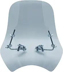 Bolha Para Moto Parabrisa Universal Para Motos - Cristal