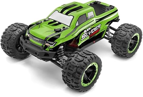 Blackzon 540200 - Camión Monster sin escobillas Slyder MT Turbo 116 4WD, verde