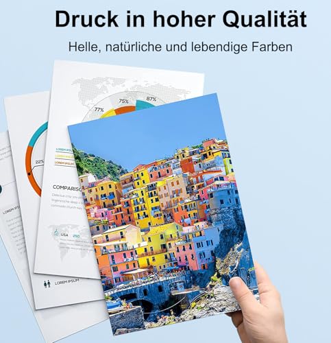 950XL 951XL Druckerpatronen für HP 951xl Multipack 950 Kompatible für HP Officejet Pro 8600 8610 8620 8100 8615 8100 8625 8630 8640 8660 276dw 251dw Drucker (4er-Pack)
