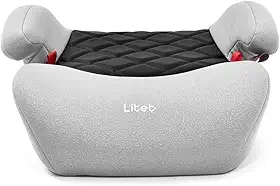 Litet Assento Para Auto Booster 15-36 Kg Isofix Yukon Preto E Cinza - Bb477