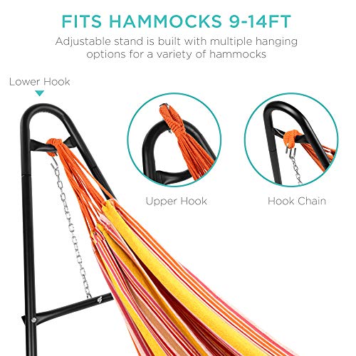 Best Choice Products SKY3407 Adjustable Portable Hammock Stand thumb #3