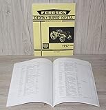 fordson dexta ersatzteile  Fordson Ersatzteilliste Ersatzteilkatalog Traktor Dexta Super Dexta 1957