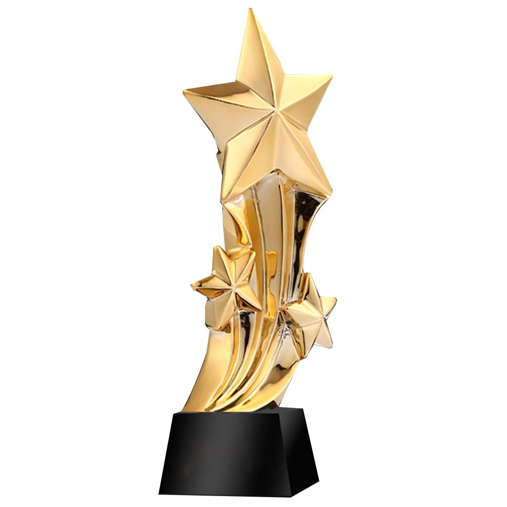 Trofei, medaglie e premi Trofeo Pentagramma Lucido Trofeo d'oro in Resina Creativa Trofeo Regalo d'Onore della Stella delle Vendite Trofeo per La Migliore Squadra del Personale Trofeo del Torneo