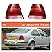 HYJiaN 1Pc Tail Lamp Assembly Compatible With VW JETTA BORA MK4 1999-2005 Rear Taillight Warning Light Reversing Light 1J5945095AA(1Pc Left)