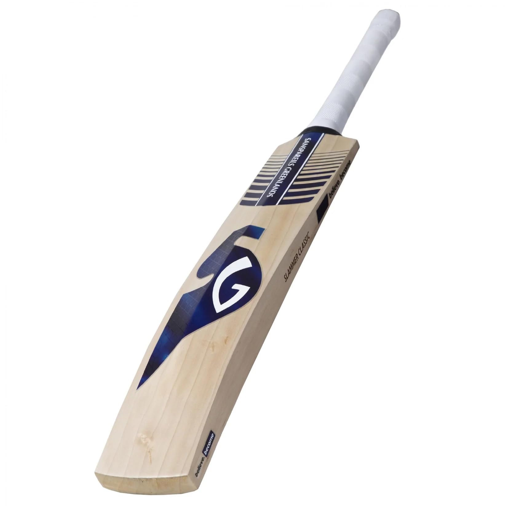 SG English Willow Slammer Cricketschläger mit kurzem Griff
