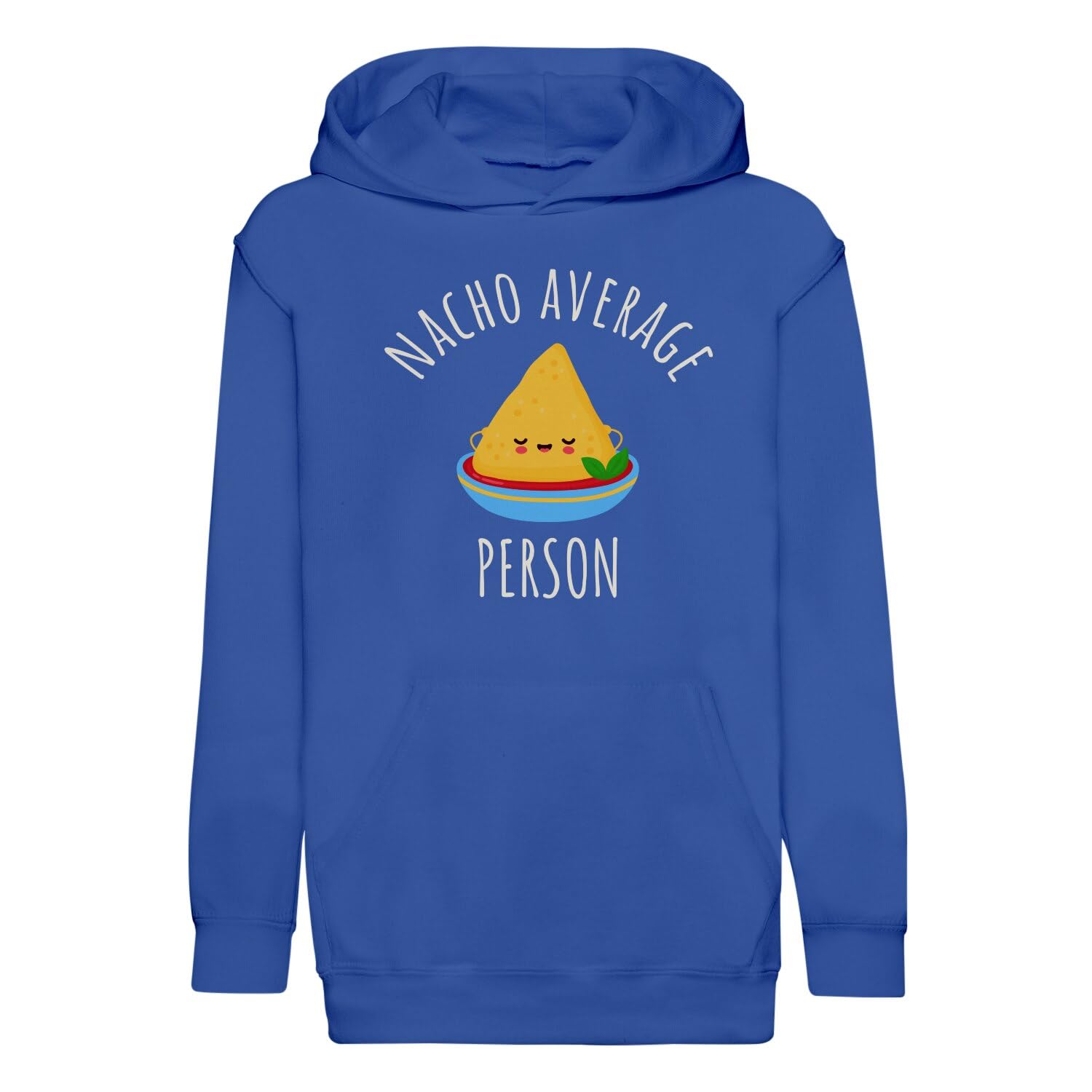 Sweat à capuche enfant rigolo Nacho Average Person cadeau original