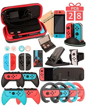Switch Accessories Family Bundle for Nintendo Switch