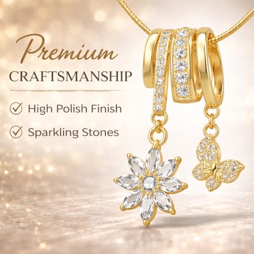 Image of RIDHVEE Anti-Tarnish Gold Plated Pendant Necklace for Women & Girls | Skin Friendly Lightweight Fashion Jewellery | Elegant Minimalist Chain Necklace & Gifting