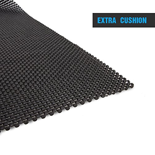 ROOF CARGO BAG PROTECTIVE MAT, Roof Rack Pad for Car Roof Storage Bags Top Universal Roof Rack Pad for Rooftop Cargo Bag TOP UNIVERSAL ROOF RACK PAD for PROTECTION from Car Roof Racks (36'' x 39'')