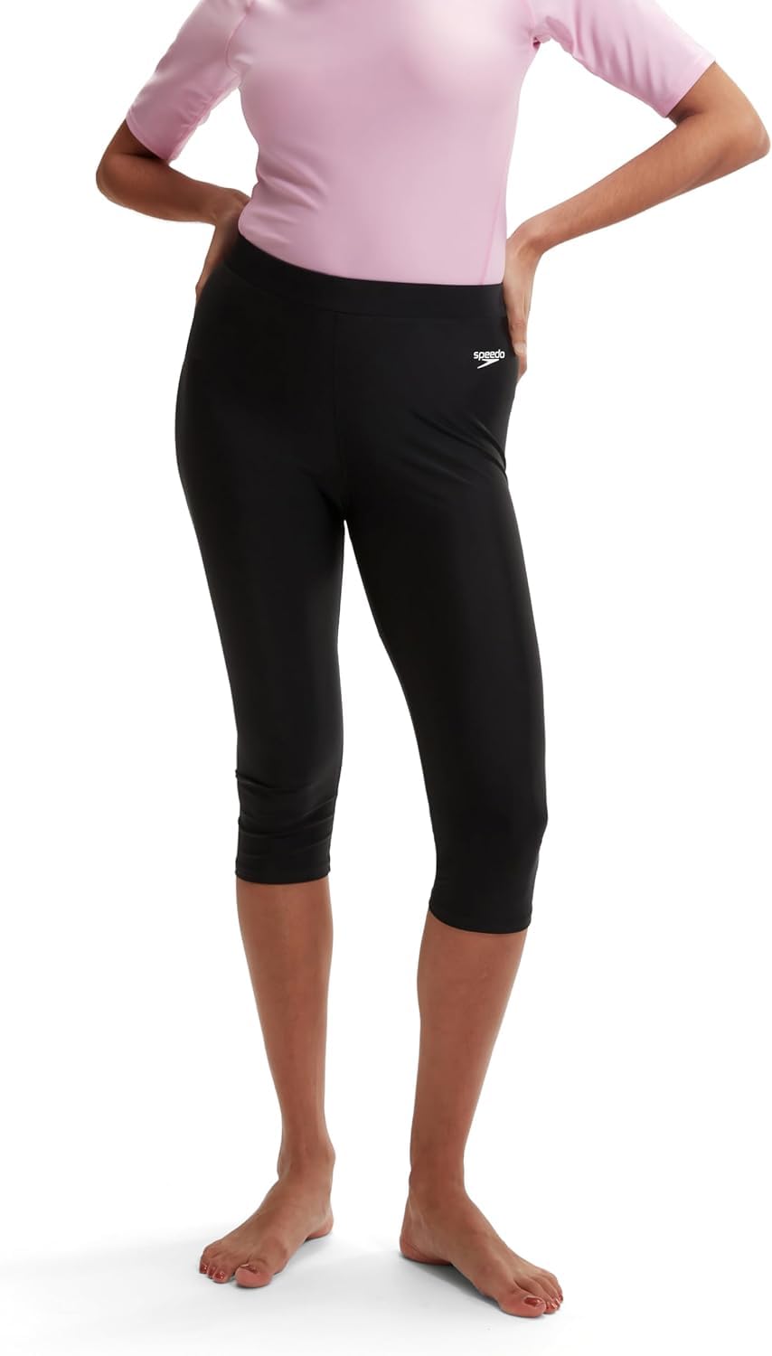 Speedo Damen 3/4 Badehose Badeleggings