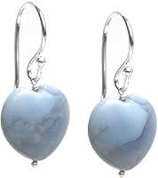 Vista 19 de Gempires Natural Heart Crystals Earring, Heart Gemstone, Energy Healing Crystals, Birthday, Gift for Her, Gemstone Jewelry Yaxaite